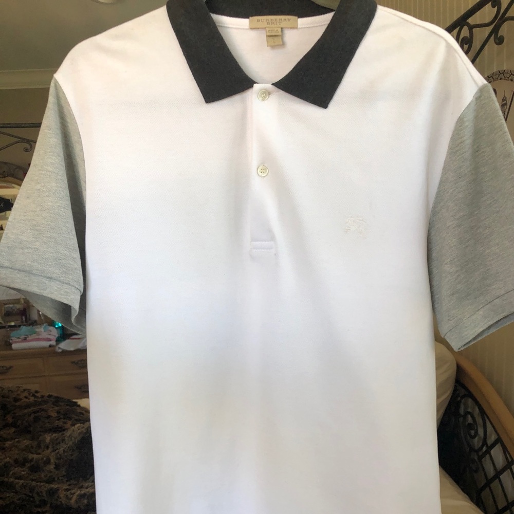 Burberry Tri-Color Polo Shirt